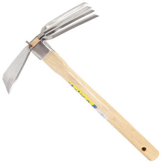 Zenport Stainless Steel Hoe & Fork Combo