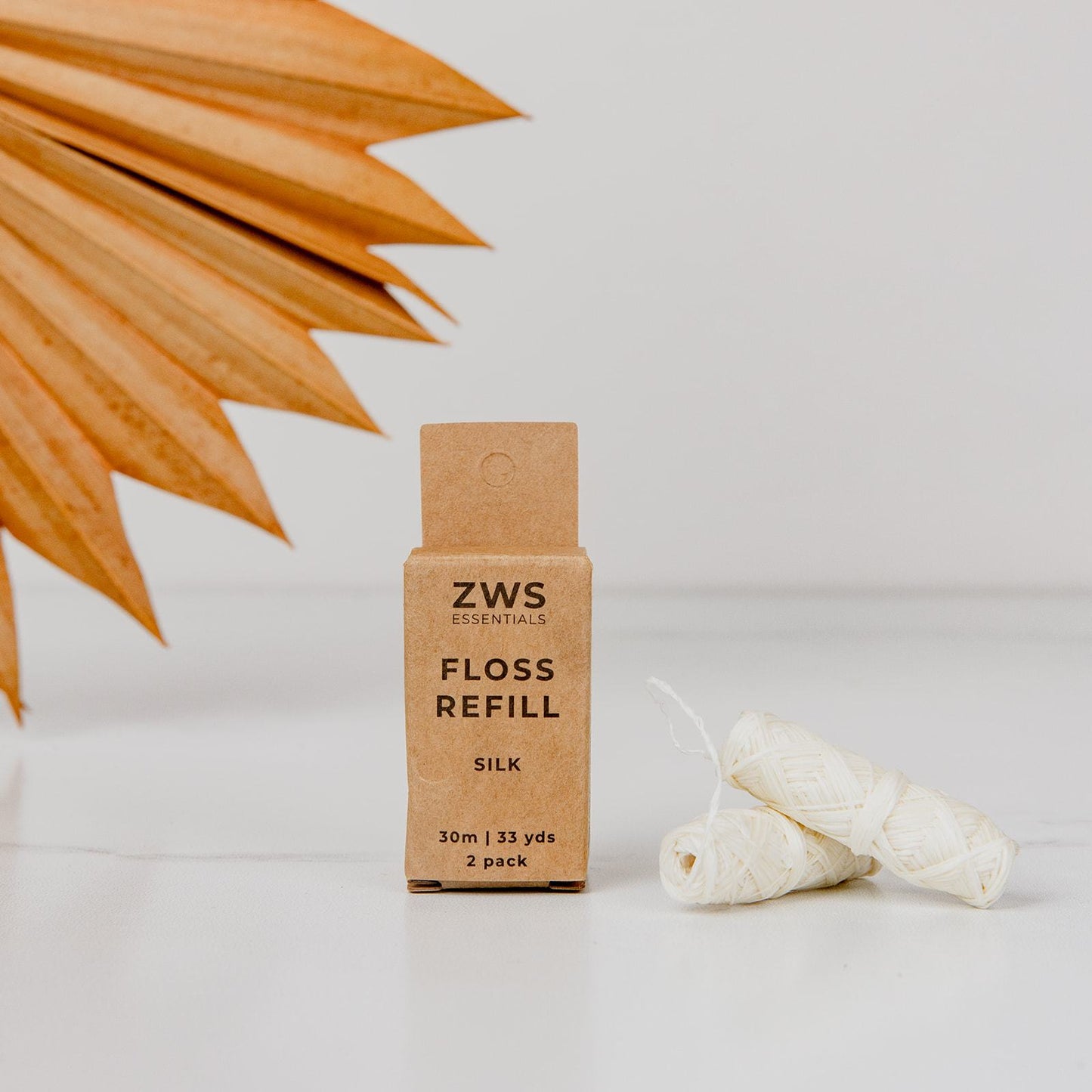 Silk Floss - Zero Waste Dental Floss, 30m, Biodegradable, Refillable