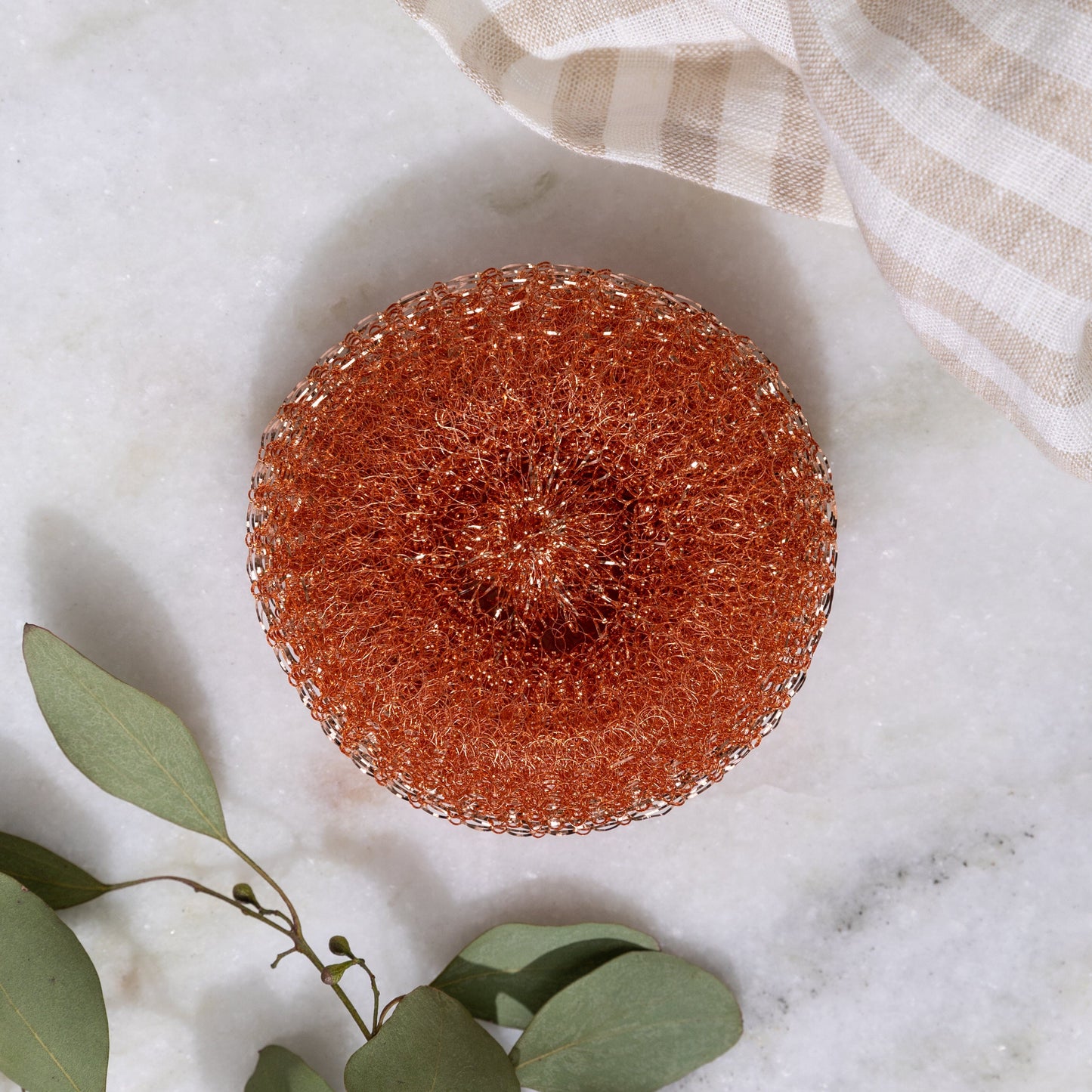 Copper Scrubber - Pot Scrubber, Copper Scourer, Plastic Free Pot Scrubber