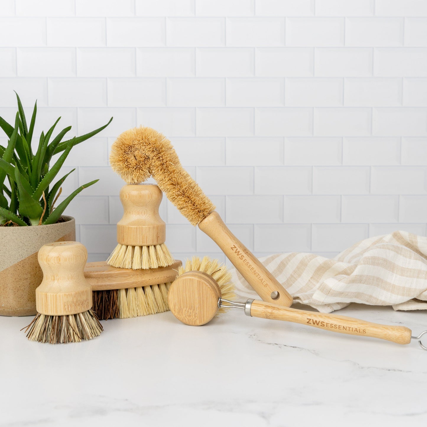 Zero Waste Dish Brush Kit